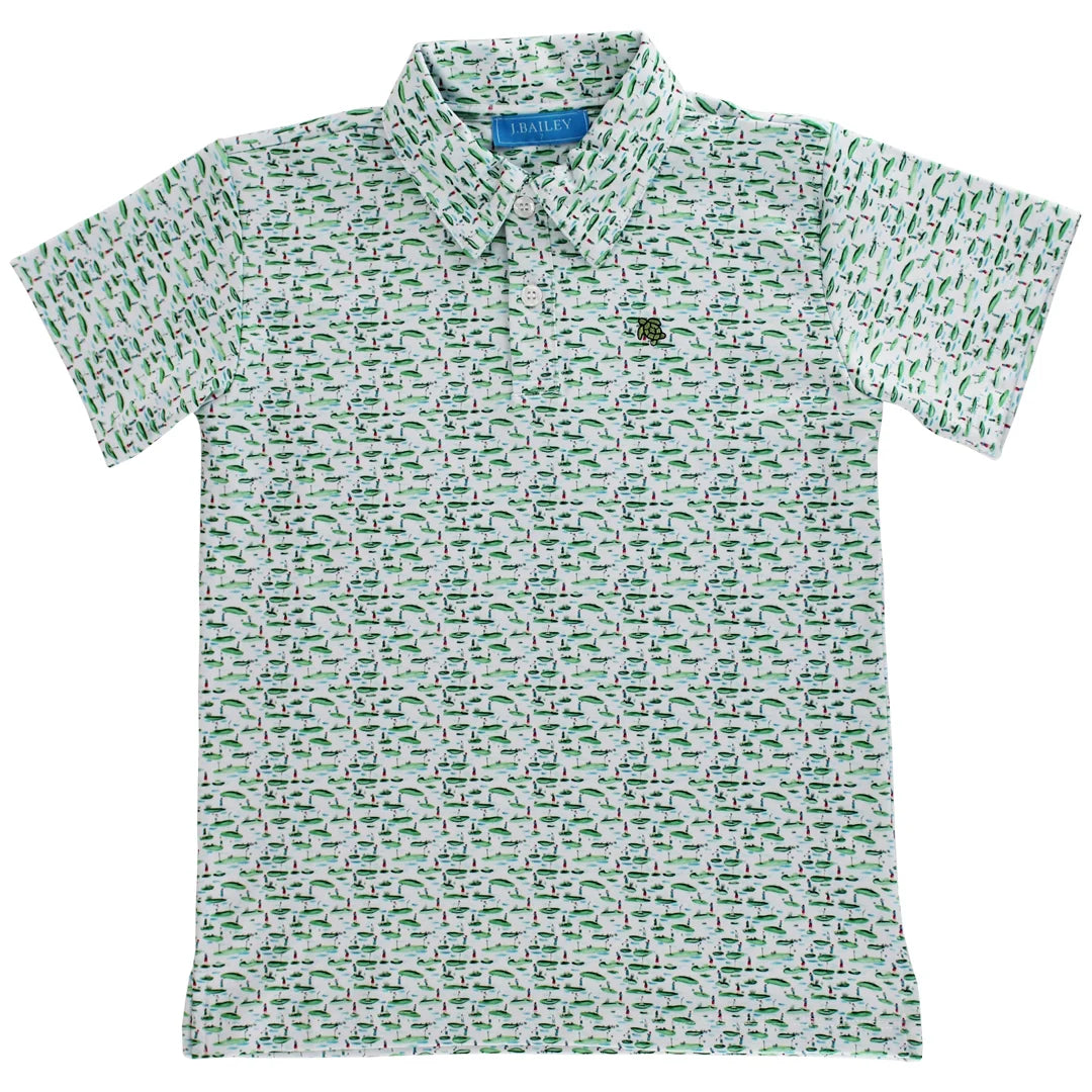 J Bailey Golf Course Performance Polo