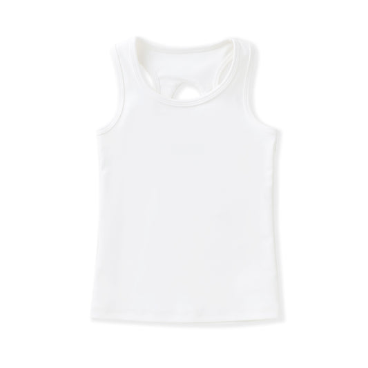 Swoon Baby White Active Tank