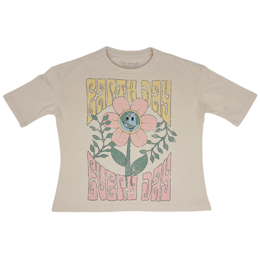 Tiny Whales Earth Day Super Tee