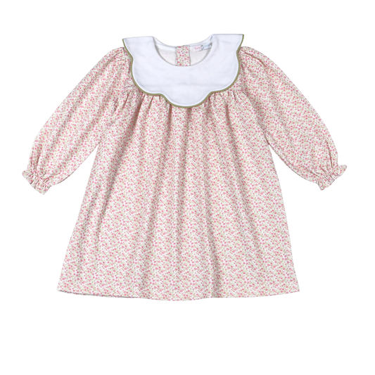 Baby Loren Melody Scalop Collar Dress