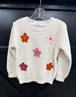 Mud Pie Daisy Crew Neck Sweater