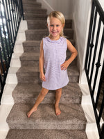 Trotter Street Lavender Stripe Nora Dress