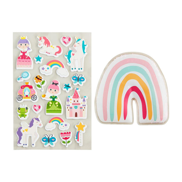 Mud Pie Rainbow Ouch Pouch Stickers