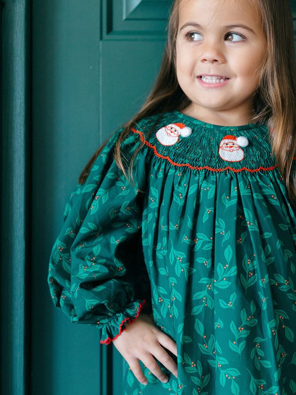 Poppy Kids Holly Santa Dress