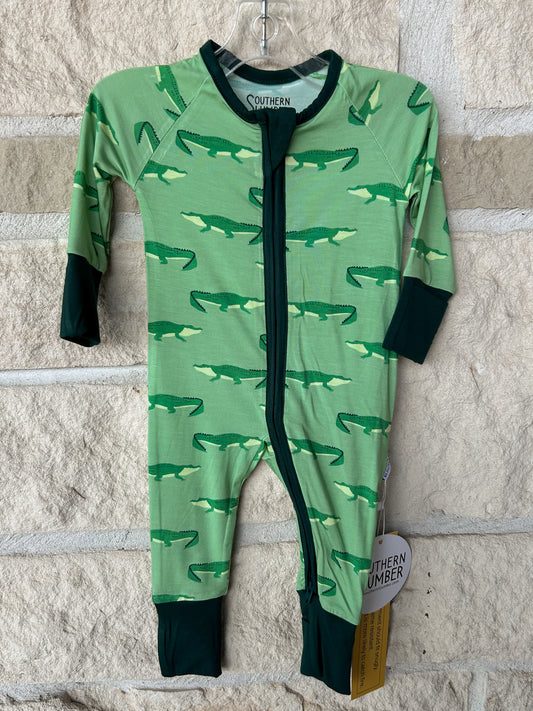 Southern Slumber Alligator Playsuit