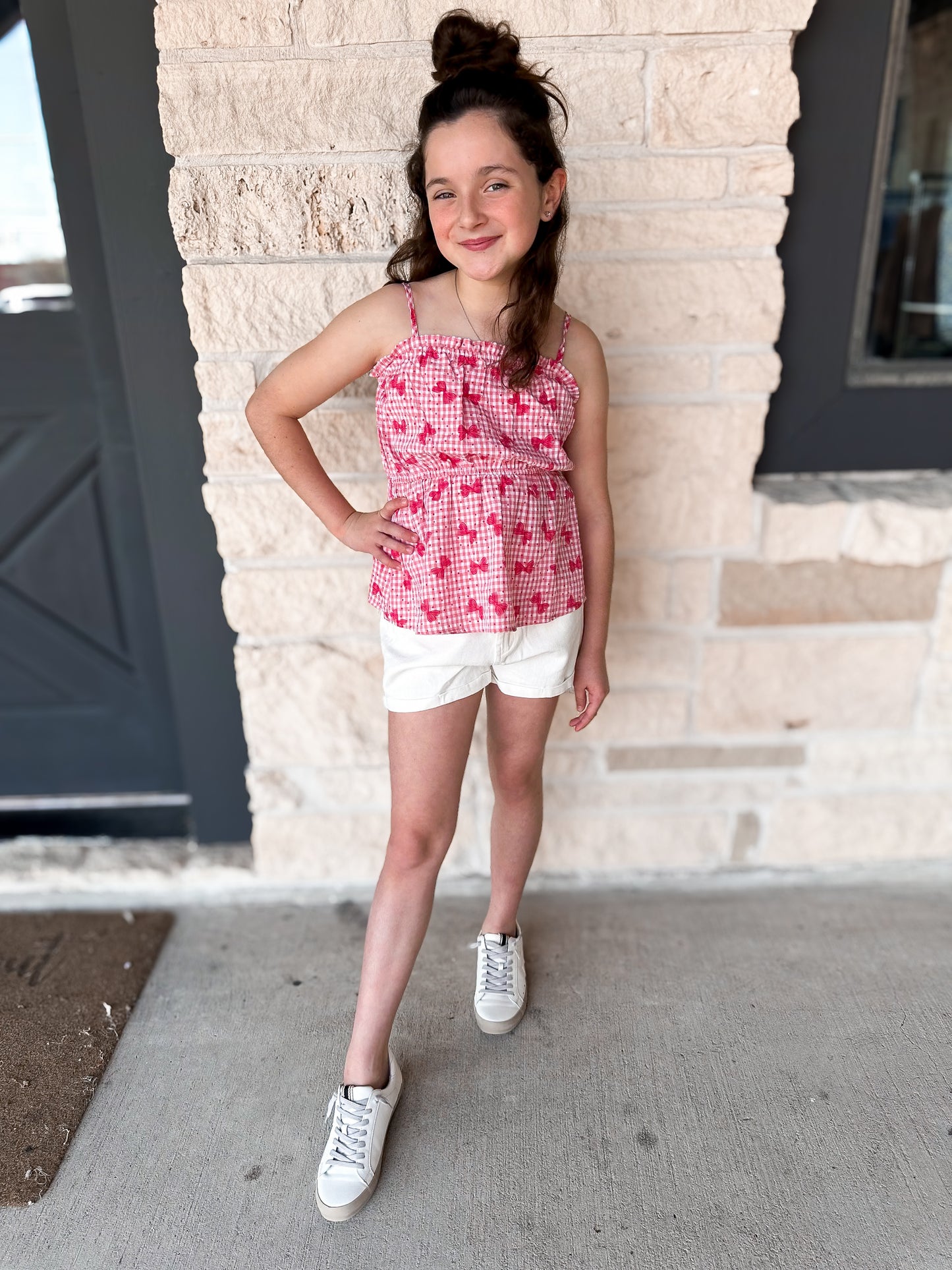 Hayden LA White Denim Short