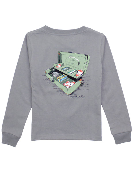 Properly Tied Tackle Box LS Tee