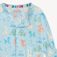 Magnetic Me Glow In Dark Blue Party Animals Playsuit