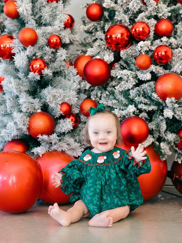 Poppy Kids Holly Santa Bubble