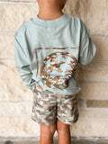 J Bailey Camo Duck Silhouette LS Tee