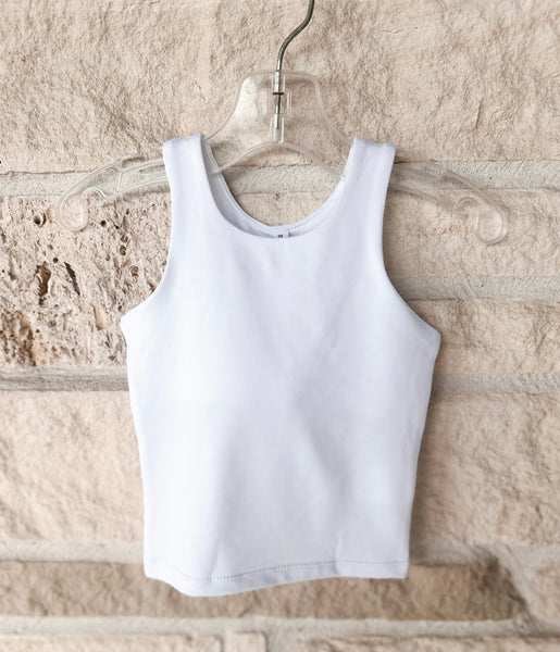 Honesty White Tank