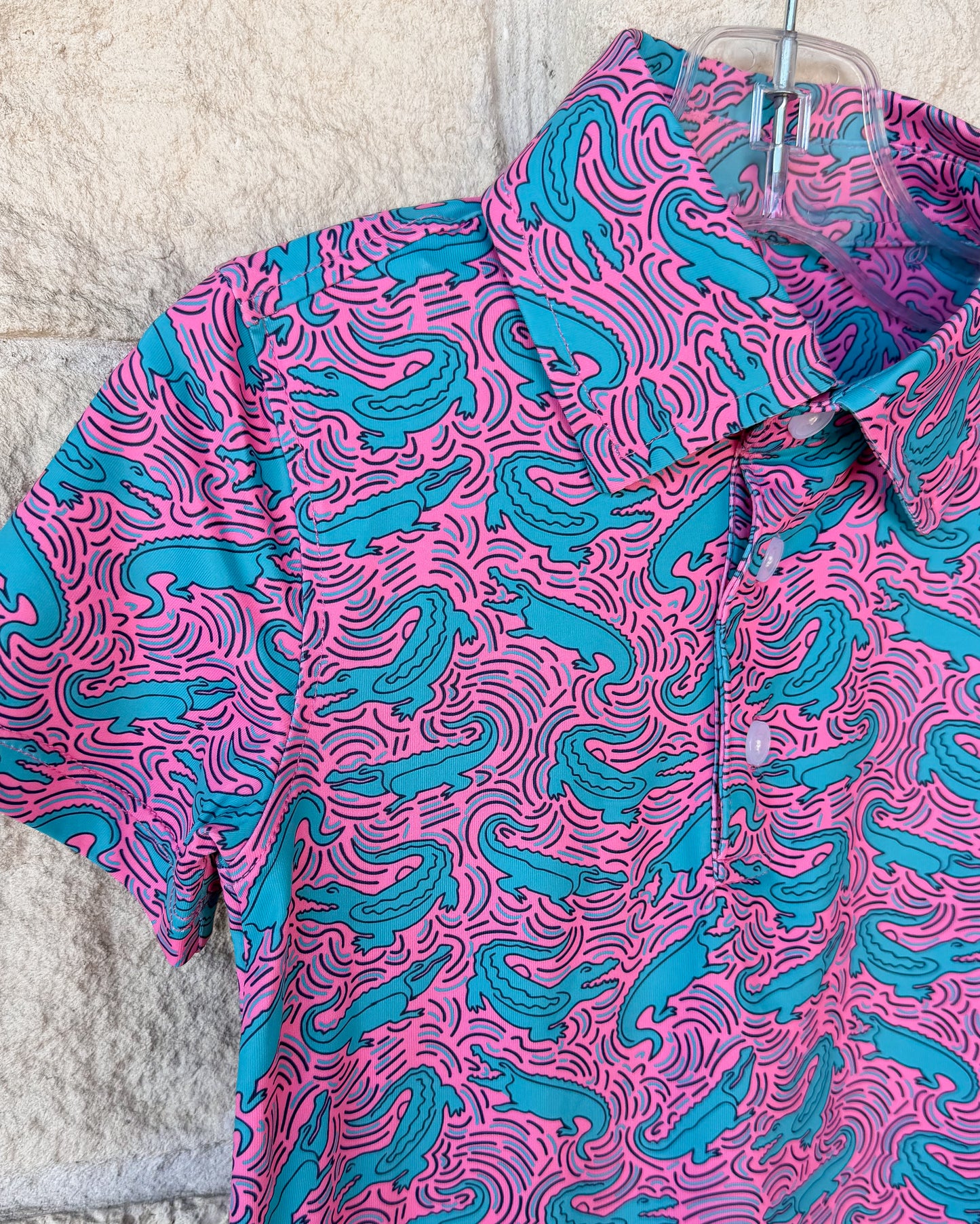 Meripex Neon Gator Performance Polo