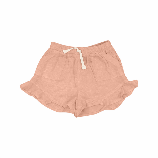 Tiny Whales Blush Butterfly Shorts