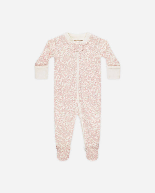 Quincy Mae Pink Blossom Footie