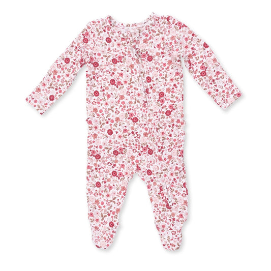 Angel Dear Serene Floral Footie