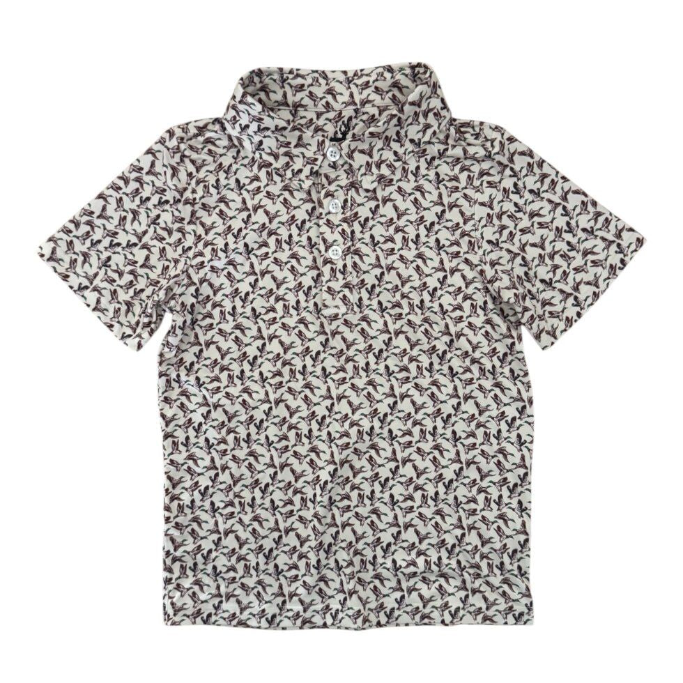 Velvet Fawn Scottie Delta Wings Polo