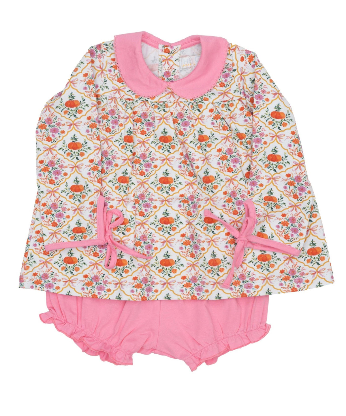 The Oaks Pretty Pumpkin Bloomer Set