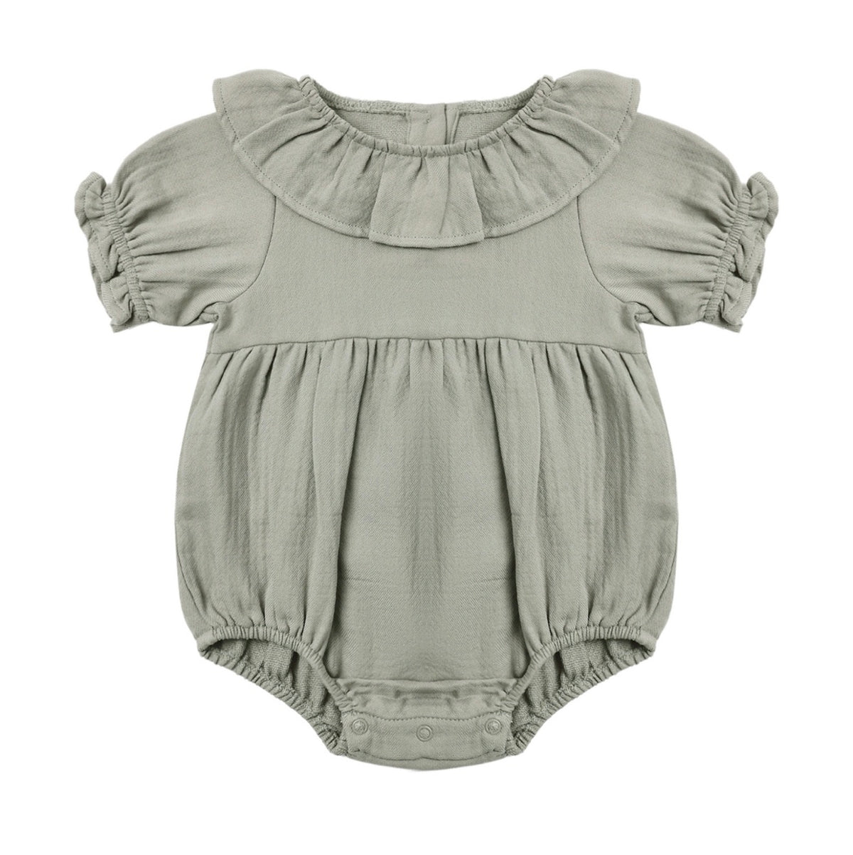Quincy Mae Laurel Collared Romper