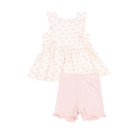 Angel Dear Mini Bows Biker Short Set