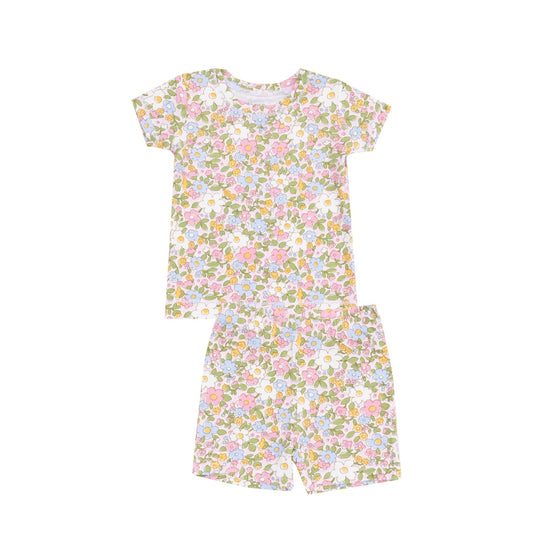 Angel Dear Bubbly Calico Loungewear Set