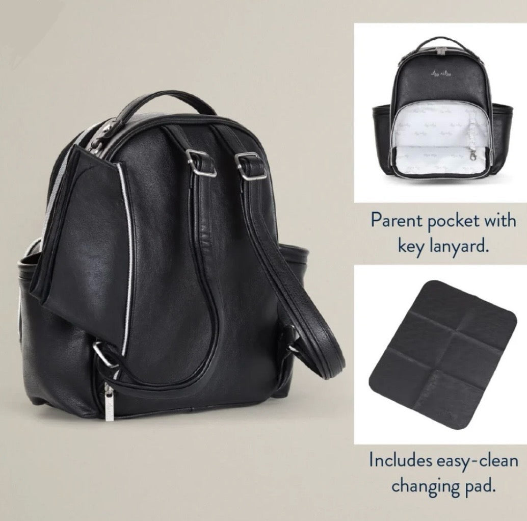 Itzy Ritzy Noir Mini Plus Diaper Bag
