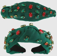 Green Jeweled Headband