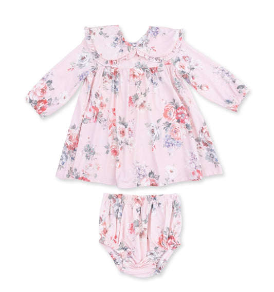 Angel Dear Painterly Rose Bouquets Dress