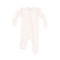 Angel Dear Mini Bows Ruffle Sleeve Footie