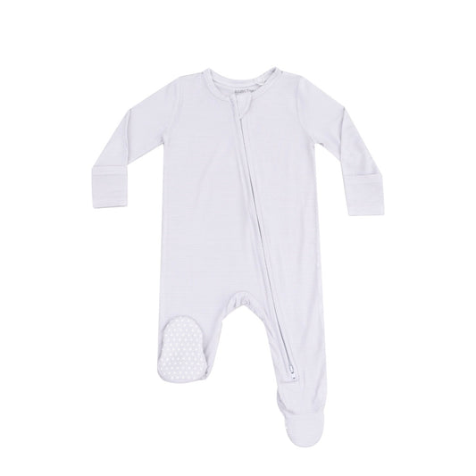Angel Dear Grey Stripe Footie