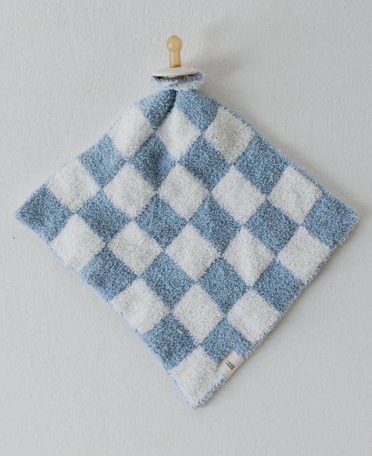 Baby Blue Check Lovey
