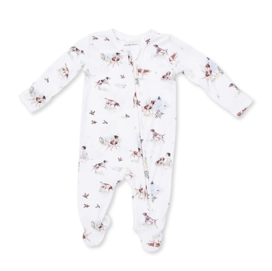 Angel Dear Pointer Pups & Ducks Footie