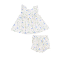 Angel Dear Sweet Vines Ruffle Bloomer Set