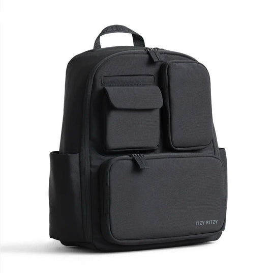Itzy Ritzy Black Belong Utility Backpack Diaper Bag
