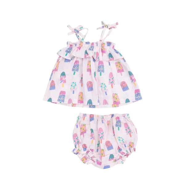 Angel Dear Floral Popsicles Bloomer Set