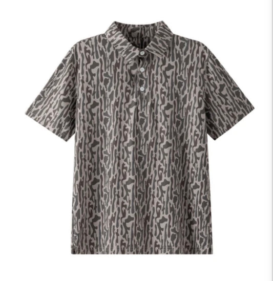Meripex Retro Bayou Camo Polo