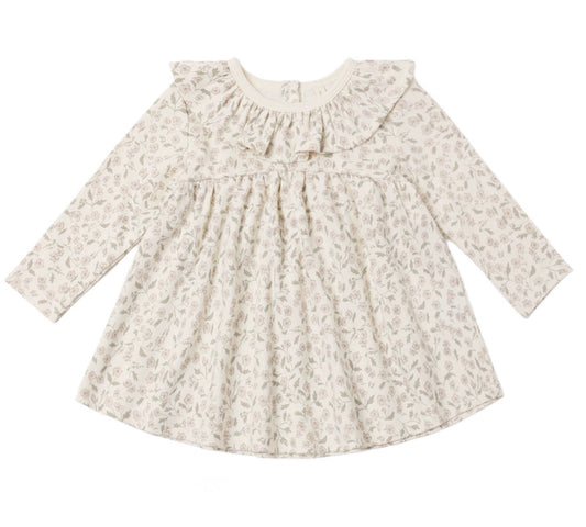 Quincy Mae Ruffle Collar Floret Dress