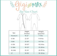 Gigi + Max Birdie Ruffle Zip