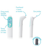 FridaBaby 3-in-1 Ear, Forehead + Touchless Thermometer