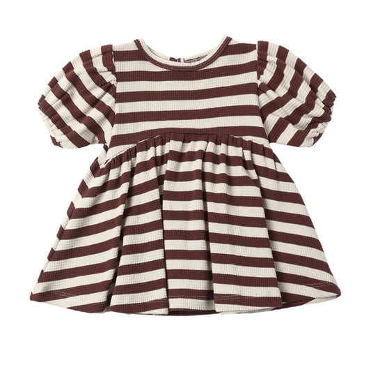 Quincy Mae Black Cherry Dress