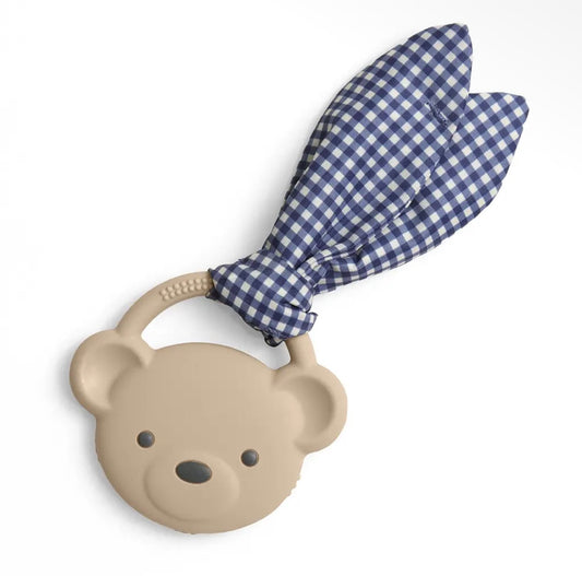 Itzy Ritzy Taupe Bear Crinkle Crew