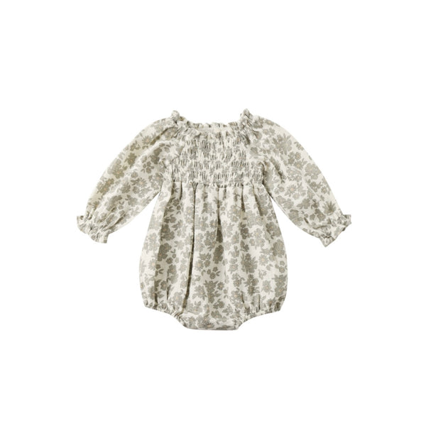 Quincy Mae Green Floral Eden Bubble
