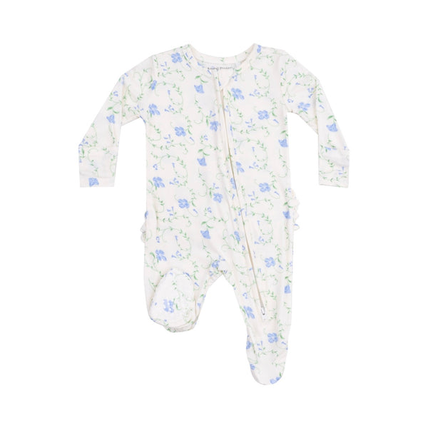 Angel Dear Sweet Vines Ruffle Footie