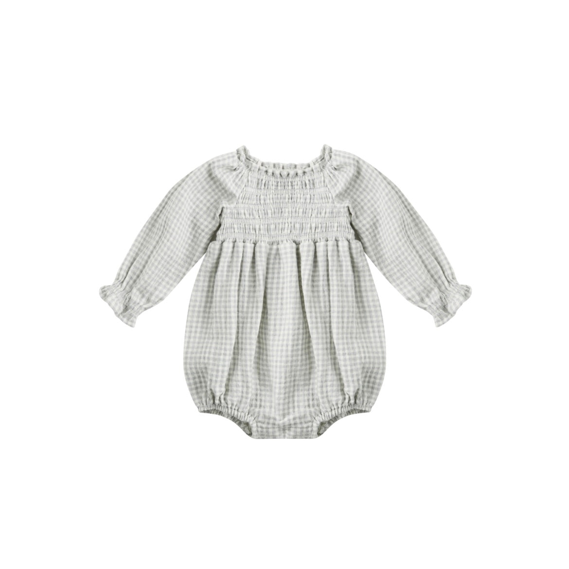 Quincy Mae Blue Gingham Eden Bubble