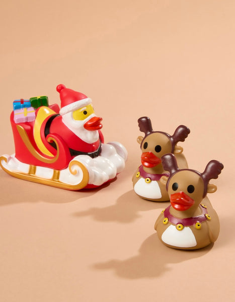 Mud Pie Christmas Duck Bath Toy