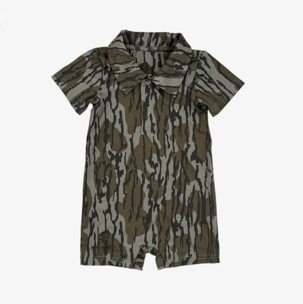 Velvet Fawn Mossy Oak Performance Romper