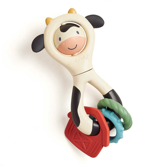 Itzy Ritzy Cow Spinner Rattle