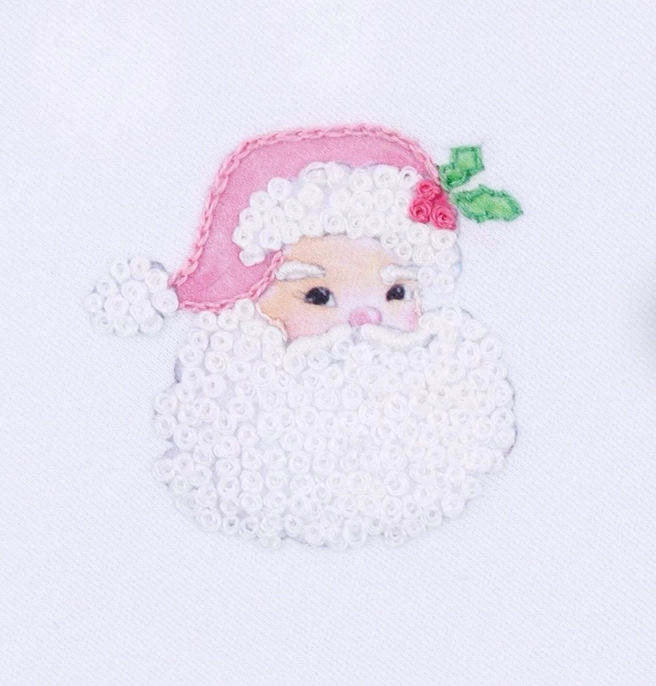 Magnolia Baby Girl Baby’s First Christmas Footie