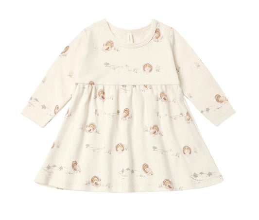 Quincy Mae Long Sleeve Turkey Dress
