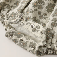 Quincy Mae Green Floral Eden Bubble