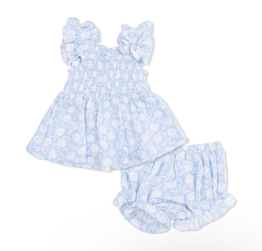 Angel Dear Daisies Babydoll Bloomer Set
